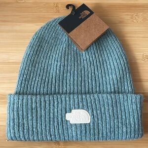 Brand New The North Face City Street Lambswool Beanie Hat in Jadeite Green